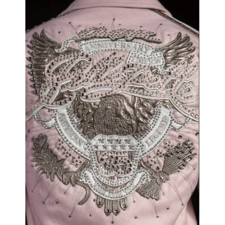 Pelle Pelle American Legend Pink Wool Jacket view 2
