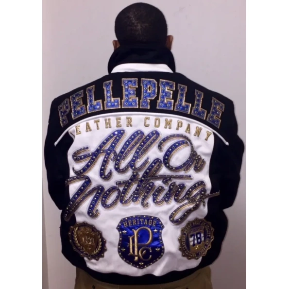 Pelle Pelle Navy Blue Heritage Wool Jacket | Men Jacket view 2