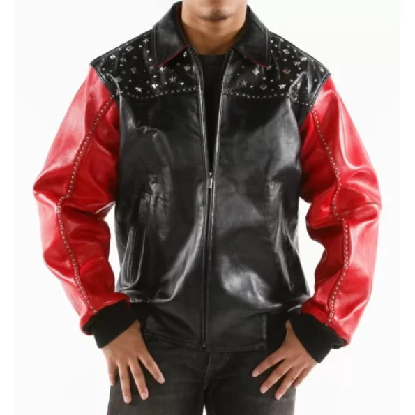 Born Free Pelle Pelle Studded Leather Jacket