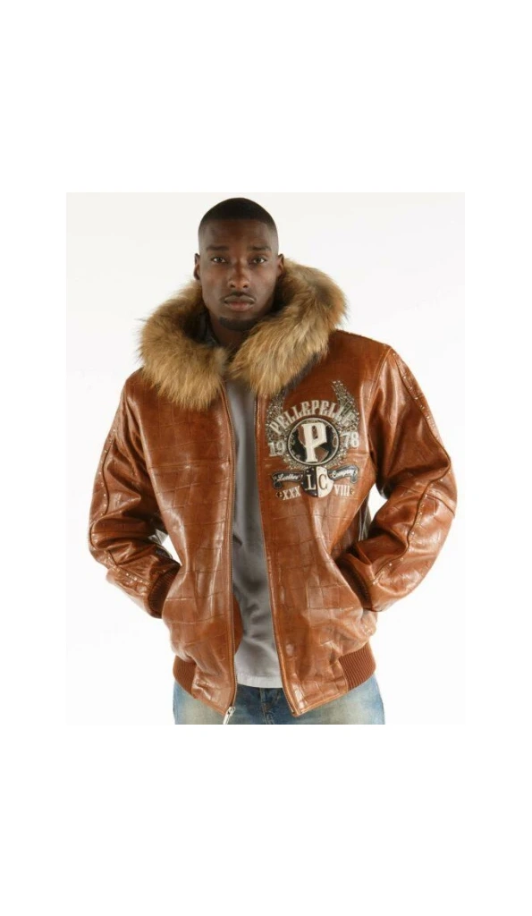 Pelle Pelle World Famous Brown Men Jacket | Leather Jacket