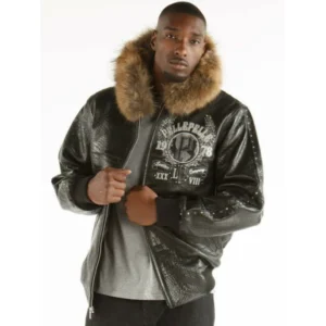 Pelle Pelle World Famous Men Black Jacket | Leather Jacket