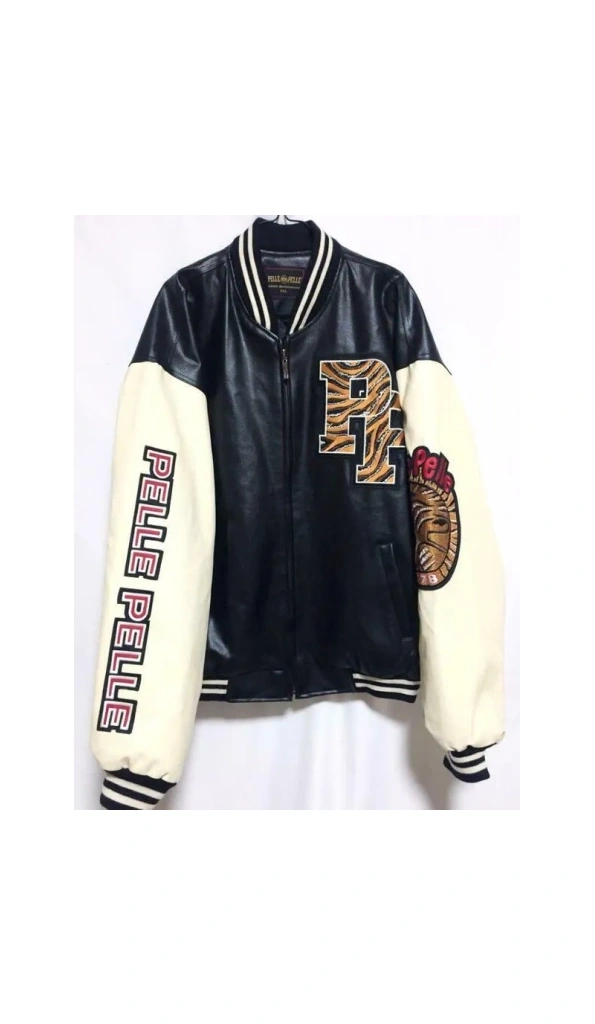 Pelle Pelle Panther 1978 Black White Jacket | Leather Jacket