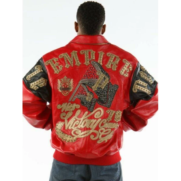 Pelle Pelle Red Empire Men Jacket | Leather Jacket view 2