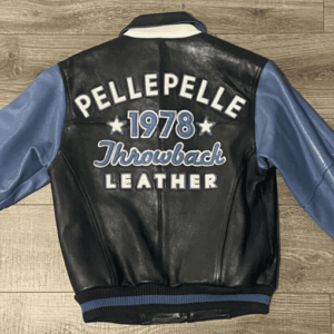 Pelle Pelle Throwback Leather Varsity Jacket | 1978 Jacket view 2