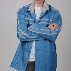 Pelle Pelle Blue Men Polyester Long Coat