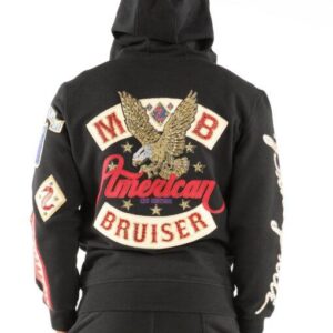 Pelle Pelle MB American Bruiser Wool Jacket | Black Jacket view 2