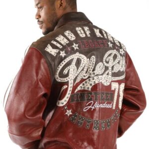Pelle Pelle Brown Maroon Legacy Leather Jacket | Men Jacket view 2