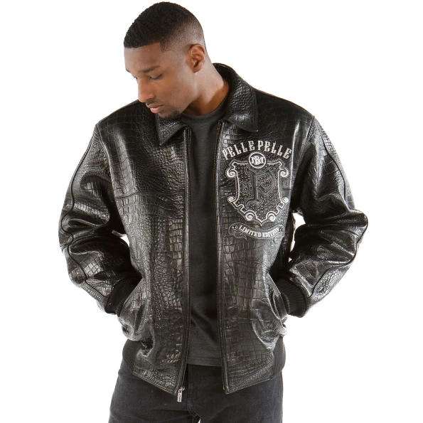 Pelle Pelle Legend Series Croc Leather Jacket | Men Jacket