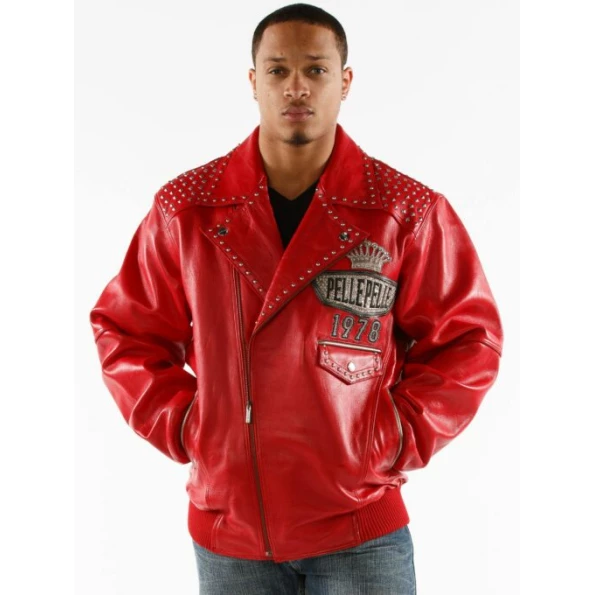 Pelle Pelle Red Lethal Leather Jacket | Men Jacket