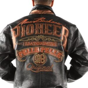 Pelle Pelle Black Pioneer Men Leather Jacket | Leathersmith view 2