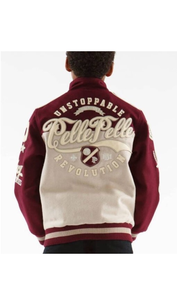 Pelle Pelle Revolution Kids Varsity Jacket | Wool Jacket