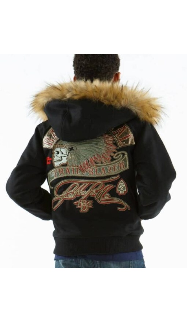 Pelle Pelle Trail Blazer Kids Wool Jacket | Black Jacket