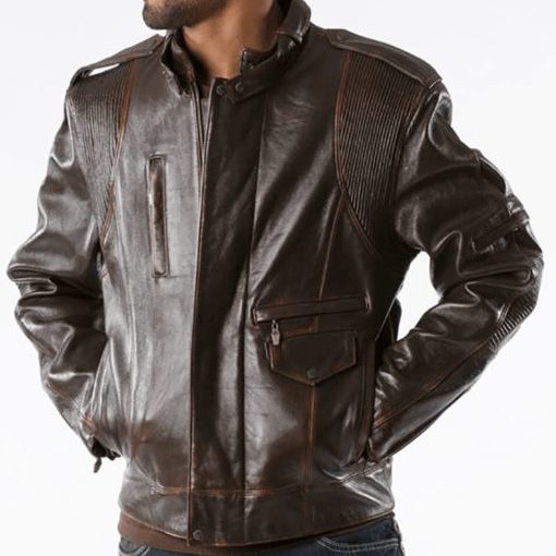 Pelle Pelle Ghost Leather Copper Jacket | Men Jacket