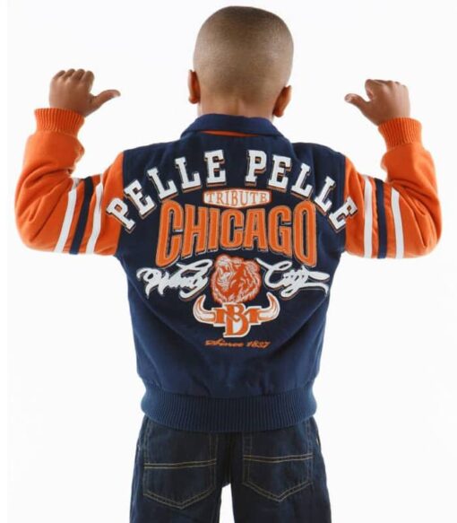 Pelle Pelle Kids Windy City MB Wool Jacket
