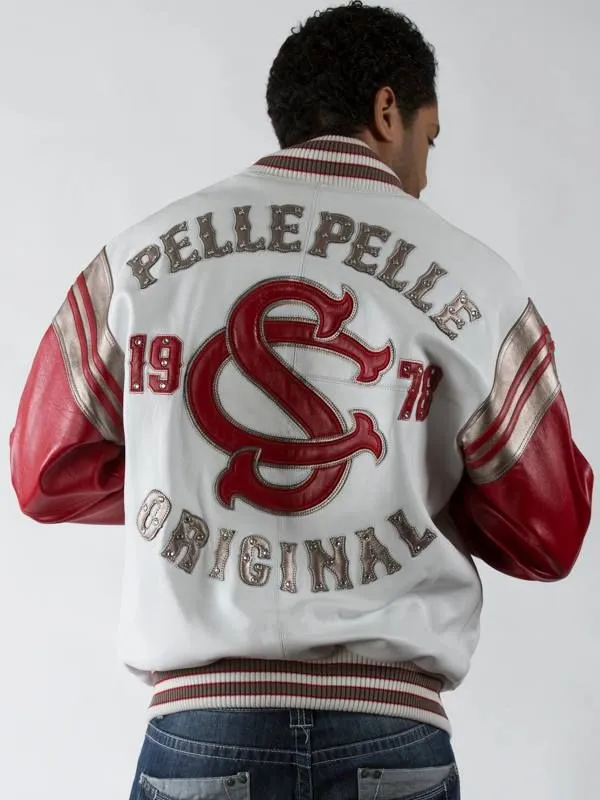 Pelle Pelle Red White Men Original Jacket | 1978 Jacket