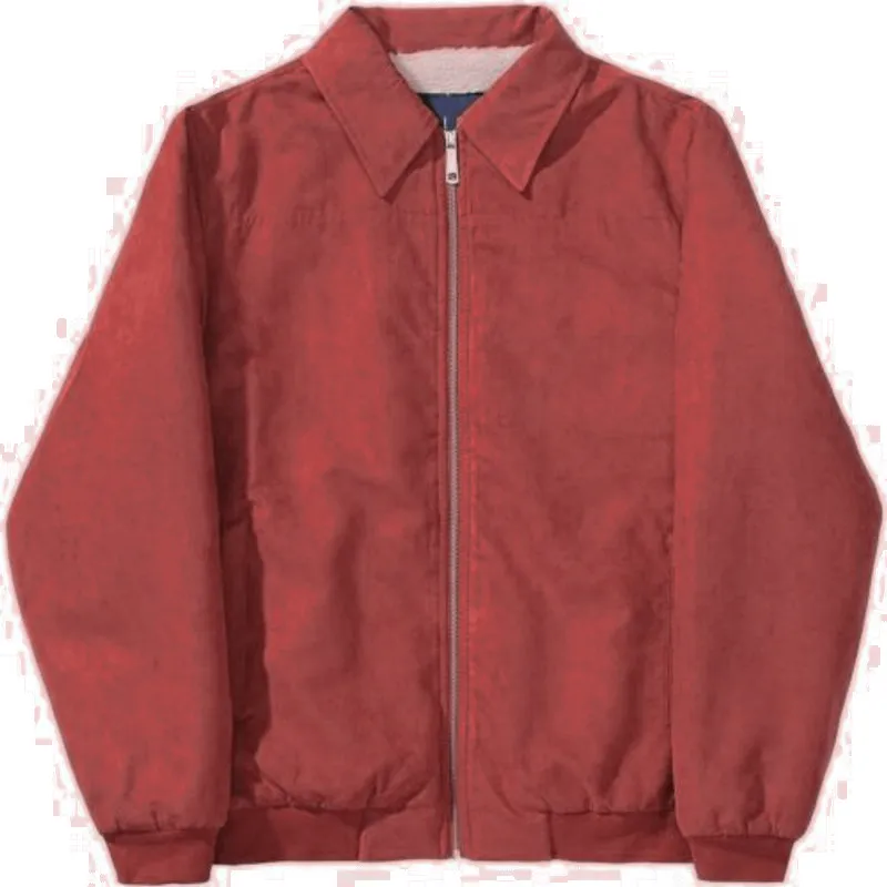 Pelle Pelle Maroon Suedo Wool Jacket | Men & Women