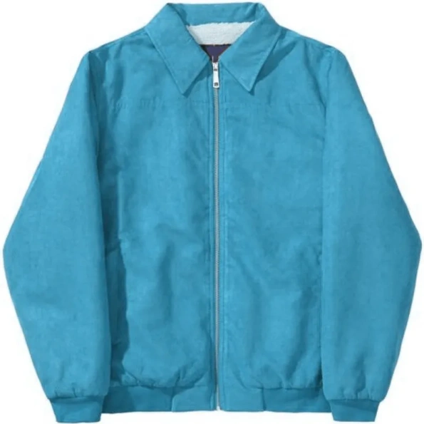 Pelle Pelle Suedo Turquoise Wool Jacket