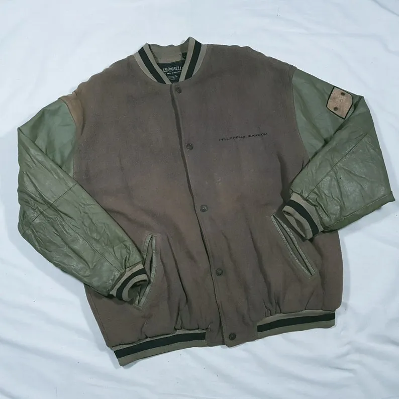 Pelle Pelle Jeans Co. Leather Wool Jacket | MB Jacket