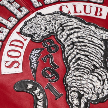 Pelle Pelle Soda Club 1978 Tiger Jacket | Pelle Pelle Store view 5