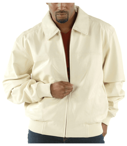 Pelle Pelle Cream Butter Soft Leather Jacket
