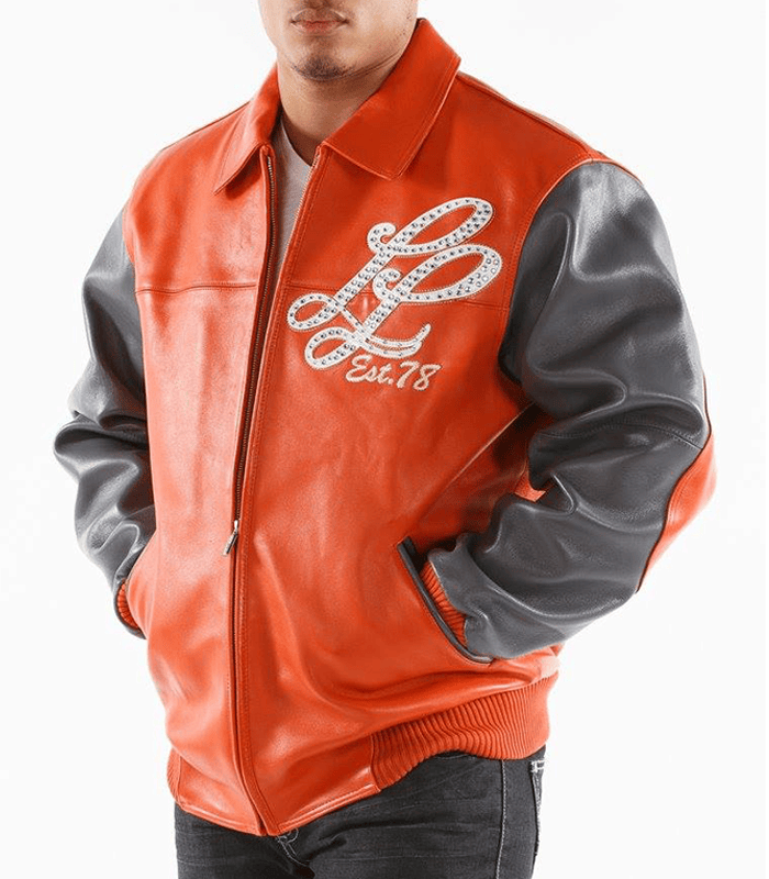 Pelle Pelle Orange Notorious Leather Jacket