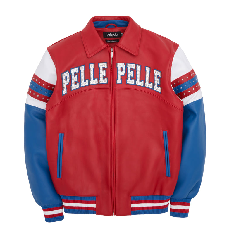 Pelle Pelle Red Vintage Arches Jacket | Pelle Pelle Store