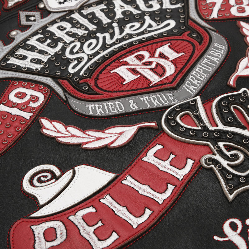 Pelle Pelle Red Soda Club Heritage Jacket |Pelle Pelle Store view 5