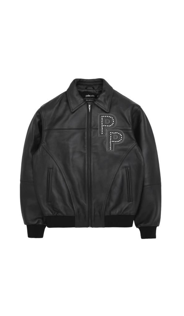 Pelle Pelle Black Stone Leather Jacket | Pelle Pelle Store