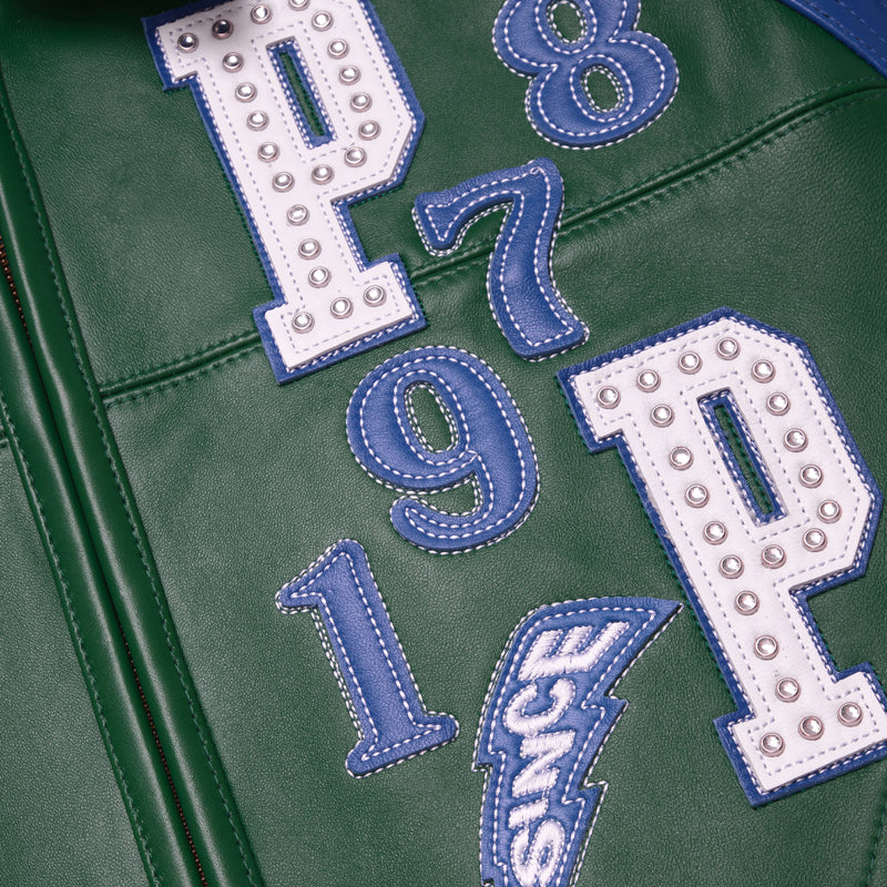 Pelle Pelle Green Soda Club Tiger Jacket | Pelle Pelle Store view 4