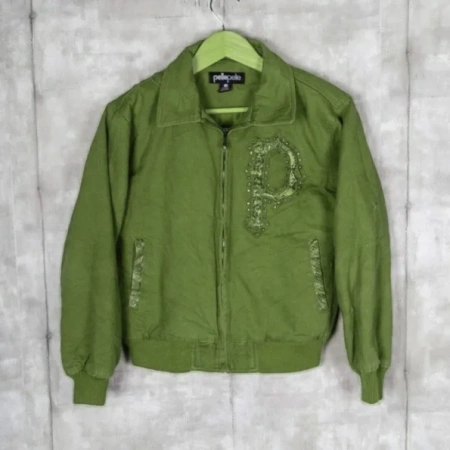 Pelle Pelle MB Navy Green Jacket |Bomber Jacket view 1
