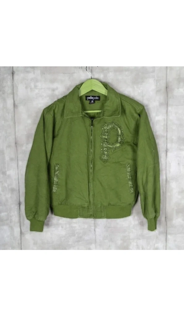 Pelle Pelle MB Navy Green Jacket |Bomber Jacket