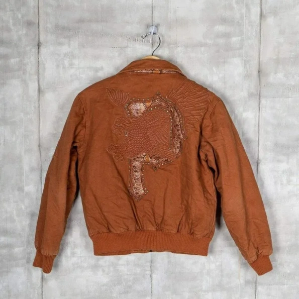 Pelle Pelle MB Brown Jacket |Bomber Jacket view 1