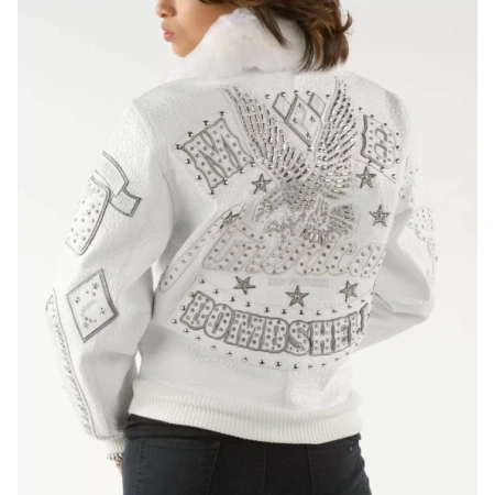 American Bruiser Perfect White Bombshell Jacket view 1