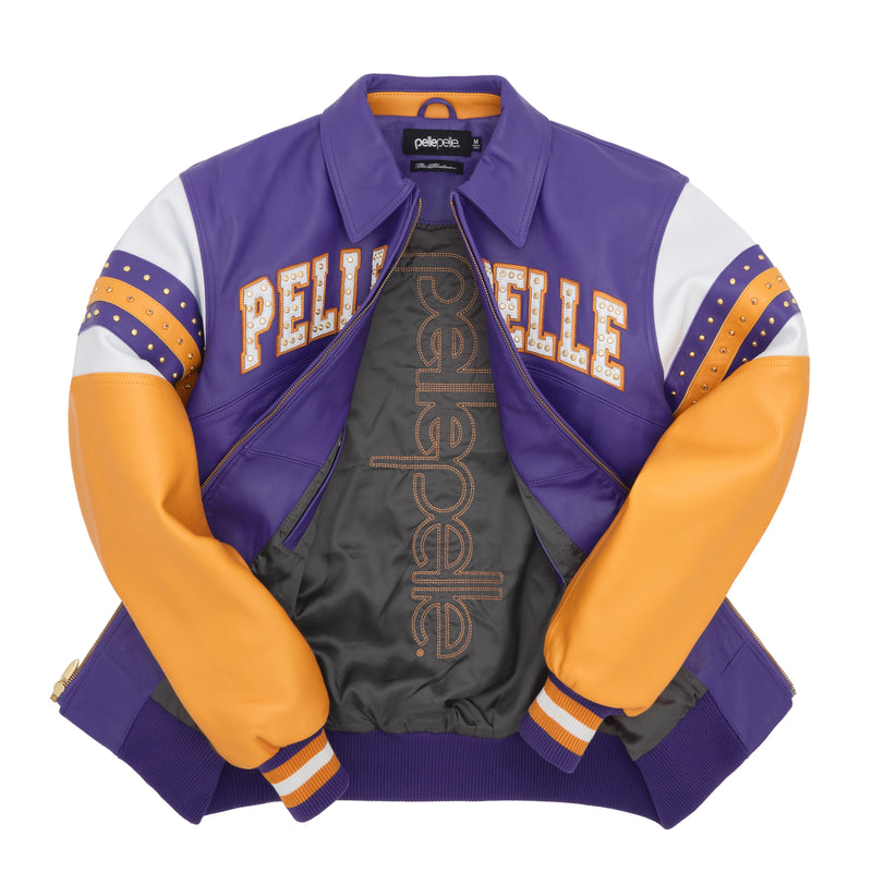 Pelle Pelle Purple Vintage Arches Jacket | Pelle Pelle Store view 3