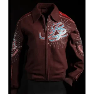 Pelle Pelle Maroon 35th Anniversary Wool Jacket