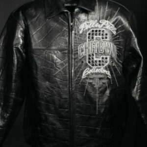 Pelle Pelle Chi Town Black Leather Jacket view 2