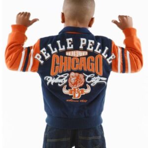 Pelle Pelle Kids Windy City Chicago Jacket  | MB Wool Jacket view 2
