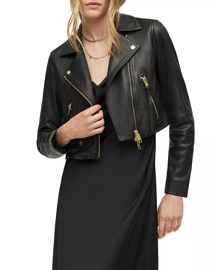 Pelle Pelle Women Cropped Leather Jacket | Pelle Pelle Store
