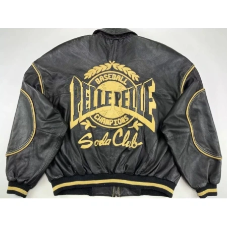 Pelle Pelle Baseball Champion Varsity Jacket view 2