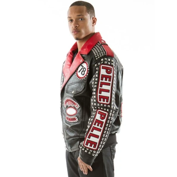 Pelle Pelle Men Rebel Soul MB Jacket | Studs Leather Jacket