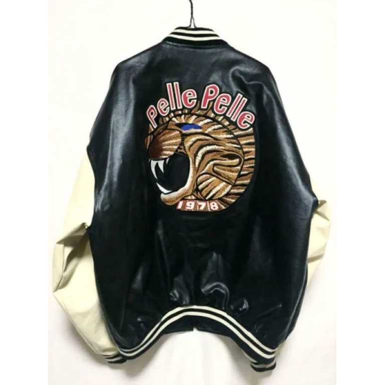 Pelle Pelle Panther Varsity Leather Jacket | Men & Women