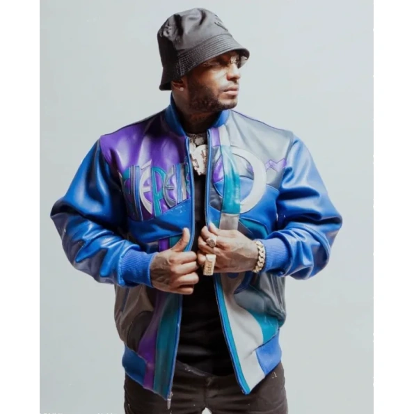 Pelle Pelle Classic Men Blue Picasso Jacket | Men Jacket