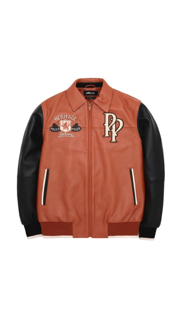 Pelle Pelle Brown Heritage Series MB Jacket | Leather Jacket