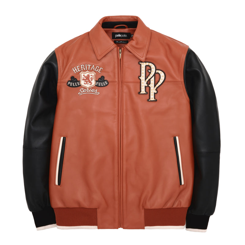 Pelle Pelle Brown Heritage Series MB Jacket | Leather Jacket