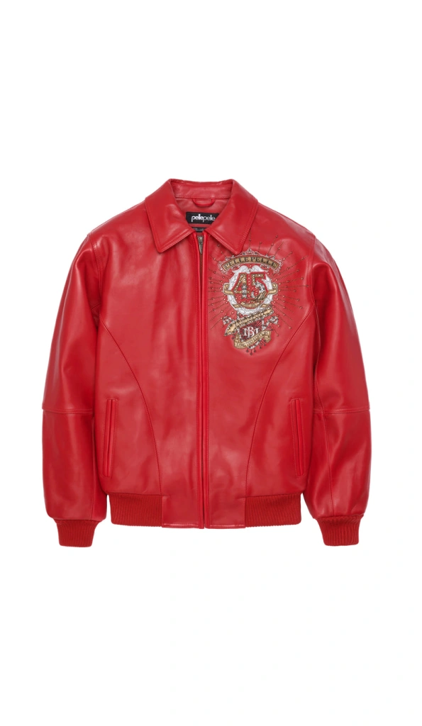 Pelle Pelle Red 45th Anniversary MB Jacket | Leather Jacket