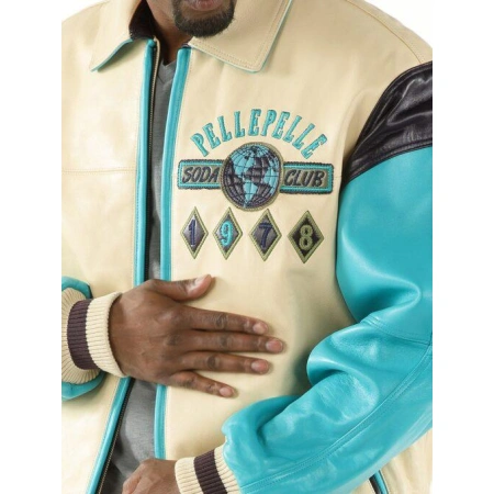 Pelle Pelle Men Soda Club 1978 Leather Jacket view 3