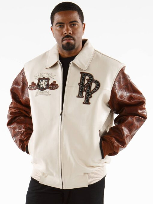 Pelle Pelle Heritage Series Cream Jacket | MB Jacket view 1