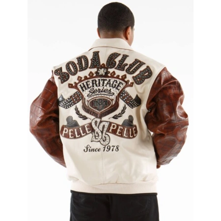 Pelle Pelle Heritage Series Cream Jacket | MB Jacket view 2