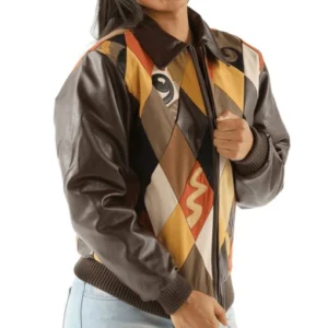 Pelle Pelle Diamond Retro Brown Jacket | Men Jacket