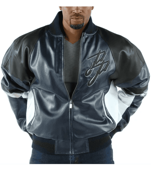 Pelle Pelle Movers And Shakers Men Jacket | Navy Blue Jacket